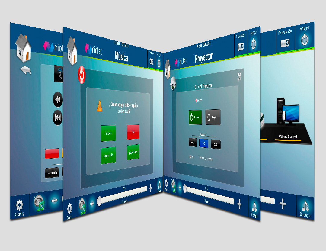 Programación domótica.