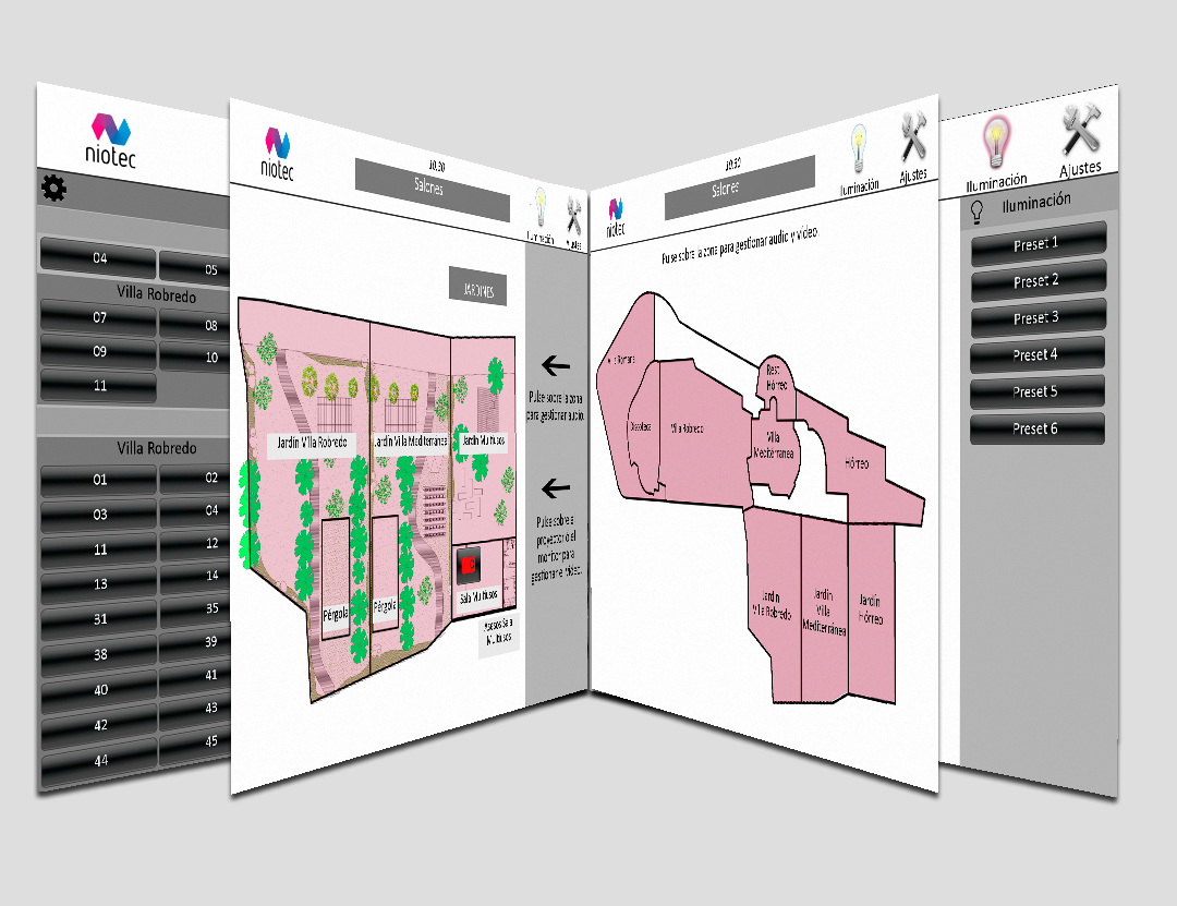 Programacion AMX sala de eventos